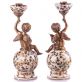 sada porcel�nov�ch sv�cn� s bronzov�mi dopl�ky 21 - pohled 2 - www.maxitrend.cz