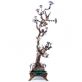 porcel�nov� sv�cen s bronzov�mi dopl�ky 1 - pohled 3 - www.maxitrend.cz