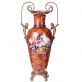 porcel�nov� v�za s bronzov�mi aplikacemi 5 - pohled 1 - www.maxitrend.cz