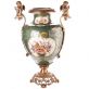 porcel�nov� v�za s bronzov�mi aplikacemi 28 - pohled 1 - www.maxitrend.cz