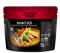 Khao Soi nudlov� pol�vka s kachn�m masem jedna porce 330g